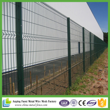 Наружная безопасность Garden Panel Fencing Изогнутый забор из проволочной сетки